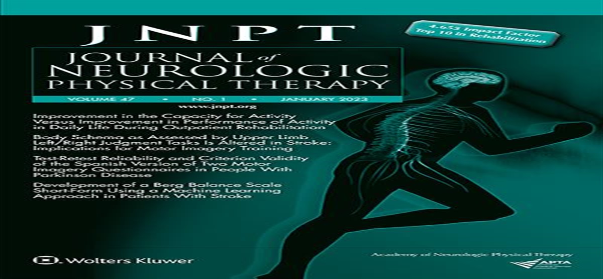Artificial Intelligence and Neurologic Physical Therapy
