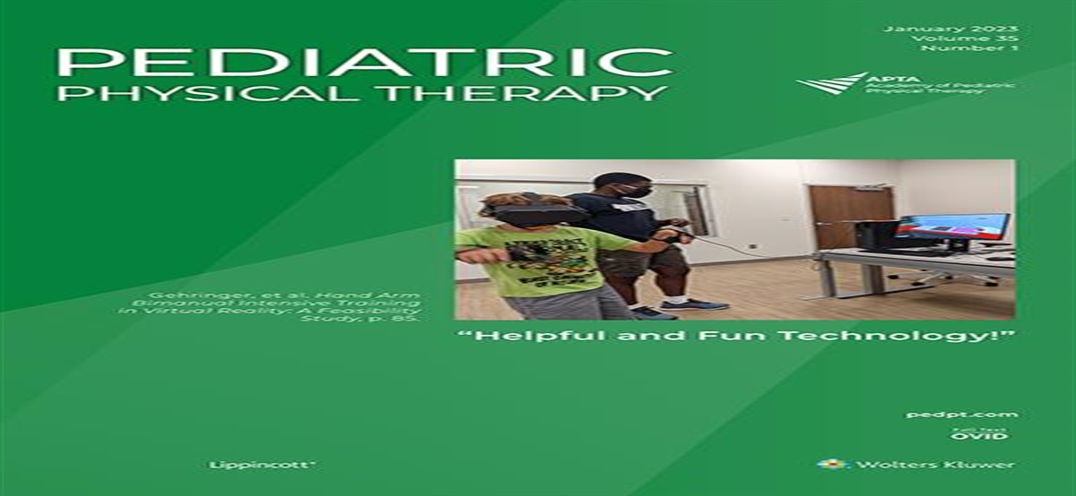 Abstracts of the Academy of Pediatric Physical Therapy Poster Presentations at the Combined Sections Meeting