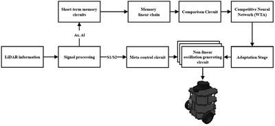 Bio-inspired neural networks for decision-making mechanisms and neuromodulation for motor control in a differential robot