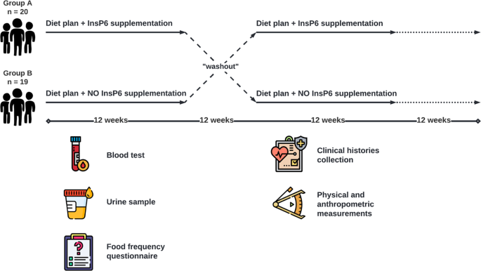 Daily phytate intake increases adiponectin levels among patients with diabetes type 2: a randomized crossover trial