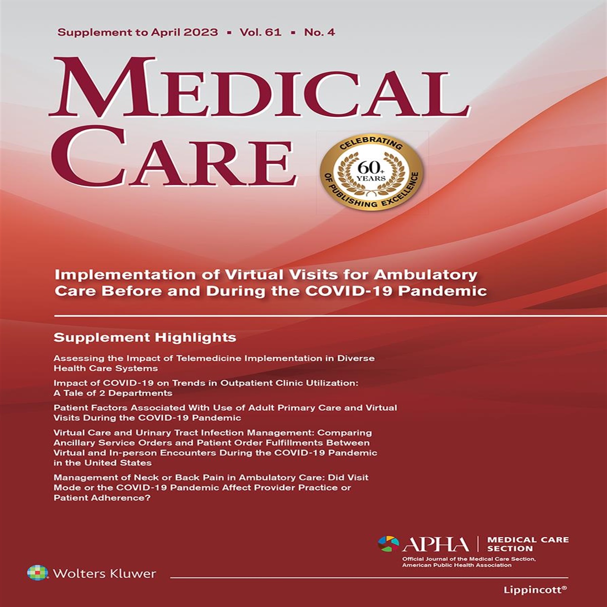 Acknowledgments: Implementation of Virtual Visits for Ambulatory Care Before and During the COVID-19 Pandemic