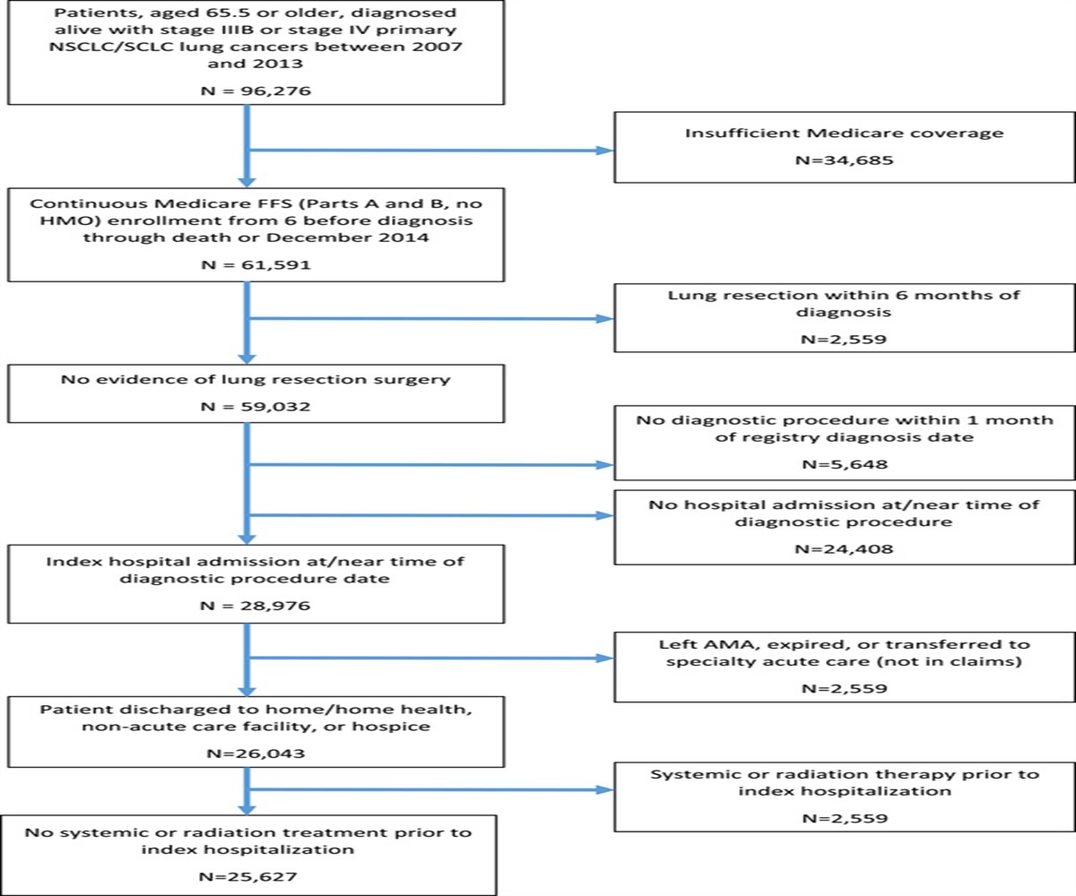 Risk Factors for Return to the Emergency Department and Readmission in Patients With Hospital-Diagnosed Advanced Lung Cancer