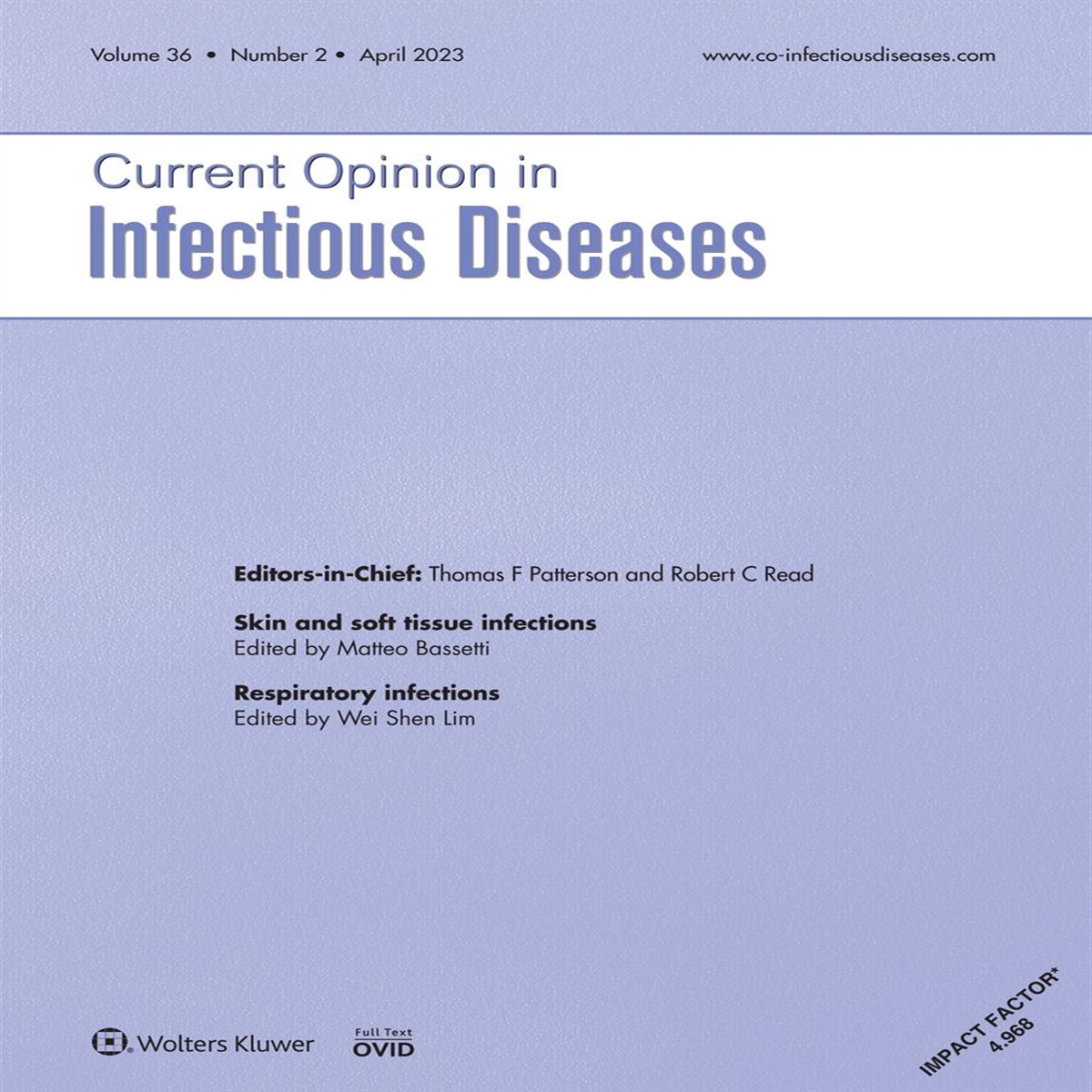 Reasons for optimism in respiratory infections