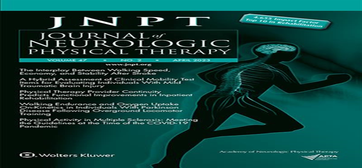 JNPT Congratulates the Members Honored With the 2023 Academy of Neurologic Physical Therapy Awards