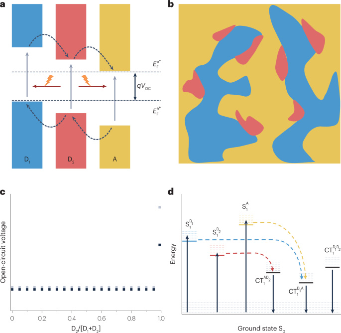 Models and mechanisms of ternary organic solar cells