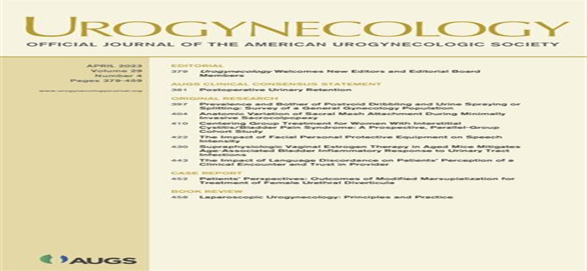 Laparoscopic Urogynecology: Principles and Practice