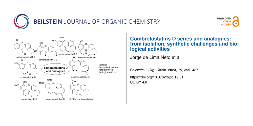 Combretastatins D series and analogues: from isolation, synthetic challenges and biological activities