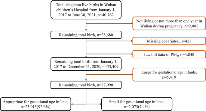 Synergic effects of PM1 and thermal inversion on the incidence of small for gestational age infants: a weekly-based assessment