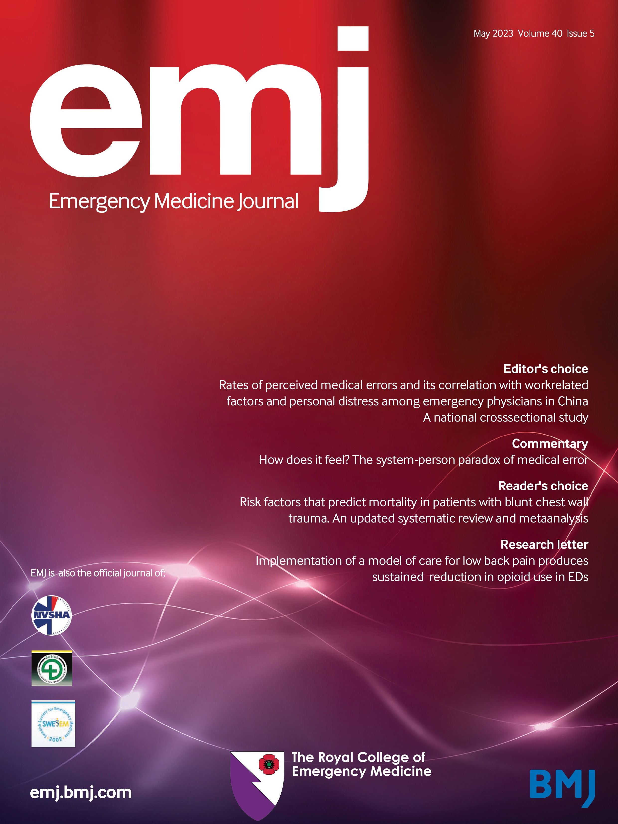 Implementation of a model of care for low back pain produces sustained reduction in opioid use in emergency departments
