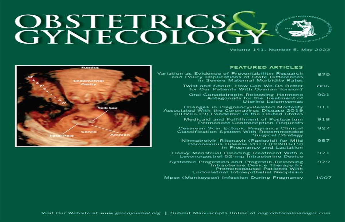 Obstetric Care Consensus No. 11: Pregnancy at Age 35 Years or Older: Correction