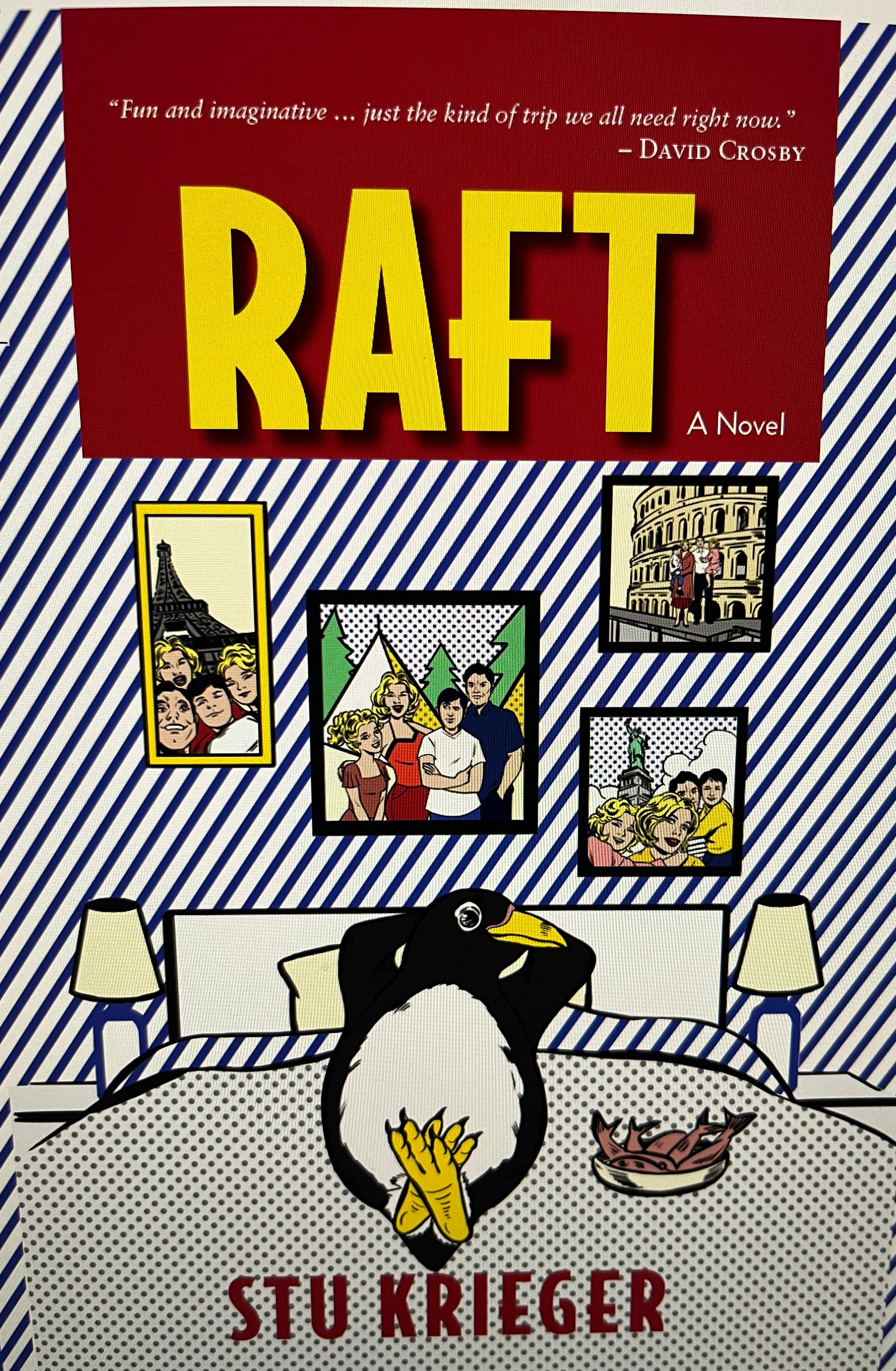 Stu Krieger publishes new book, ‘Raft’