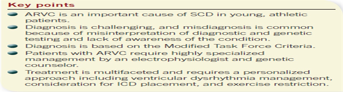 Understanding arrhythmogenic right ventricular cardiomyopathy
