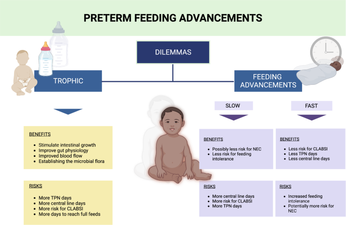 Dilemmas in establishing preterm enteral feeding: where do we start and how fast do we go?
