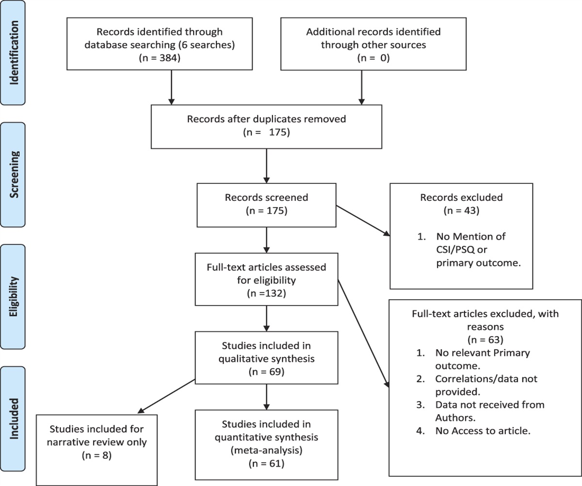 Do “central sensitization” questionnaires reflect measures of nociceptive sensitization or psychological constructs? A systematic review and meta-analyses