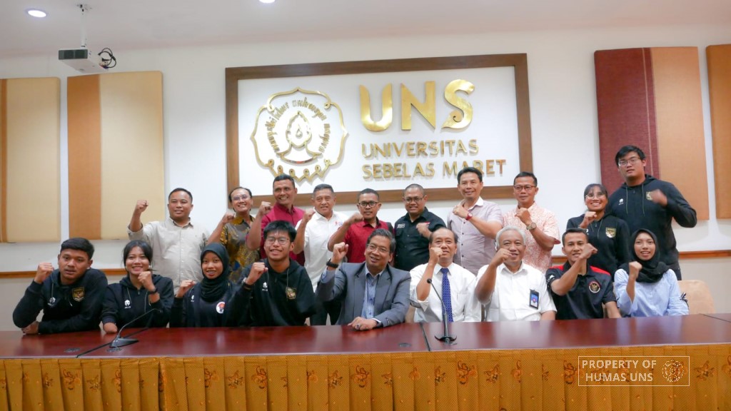 RectorWelcomes 7 UNS Athletes from 2023 Sea Games and Asean Para Games Team