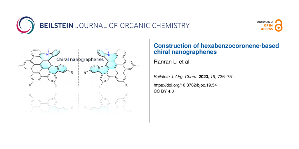 Construction of hexabenzocoronene-based chiral nanographenes