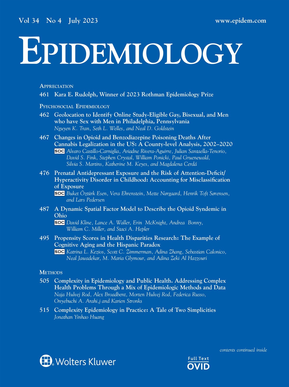 Complexity Epidemiology in Practice: A Tale of Two Simplicities
