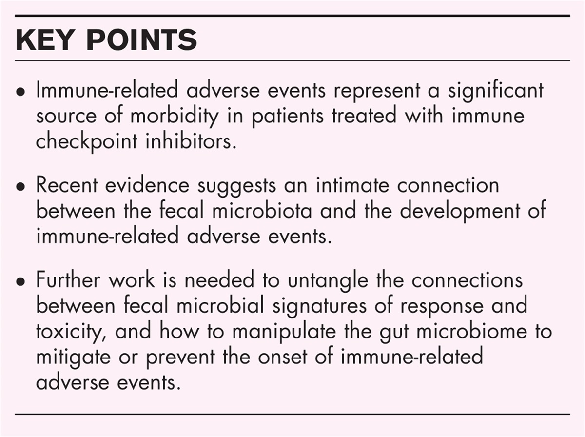Following your gut: the emerging role of the gut microbiota in predicting and treating immune-related adverse events
