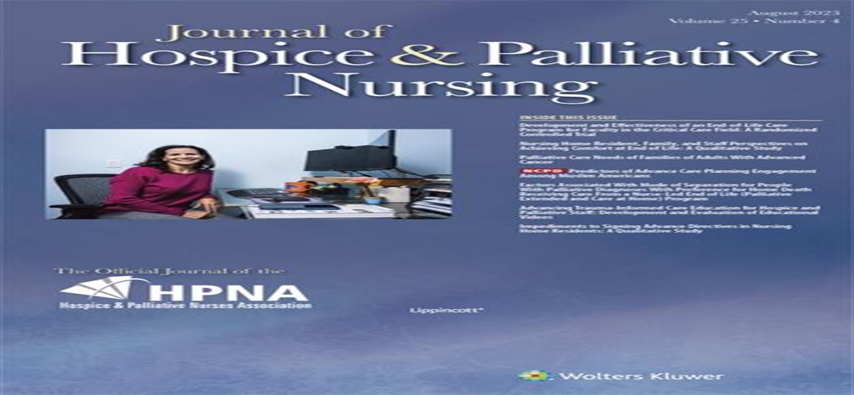 2024 HPNA Fellow in Palliative Care Nursing Application Update
