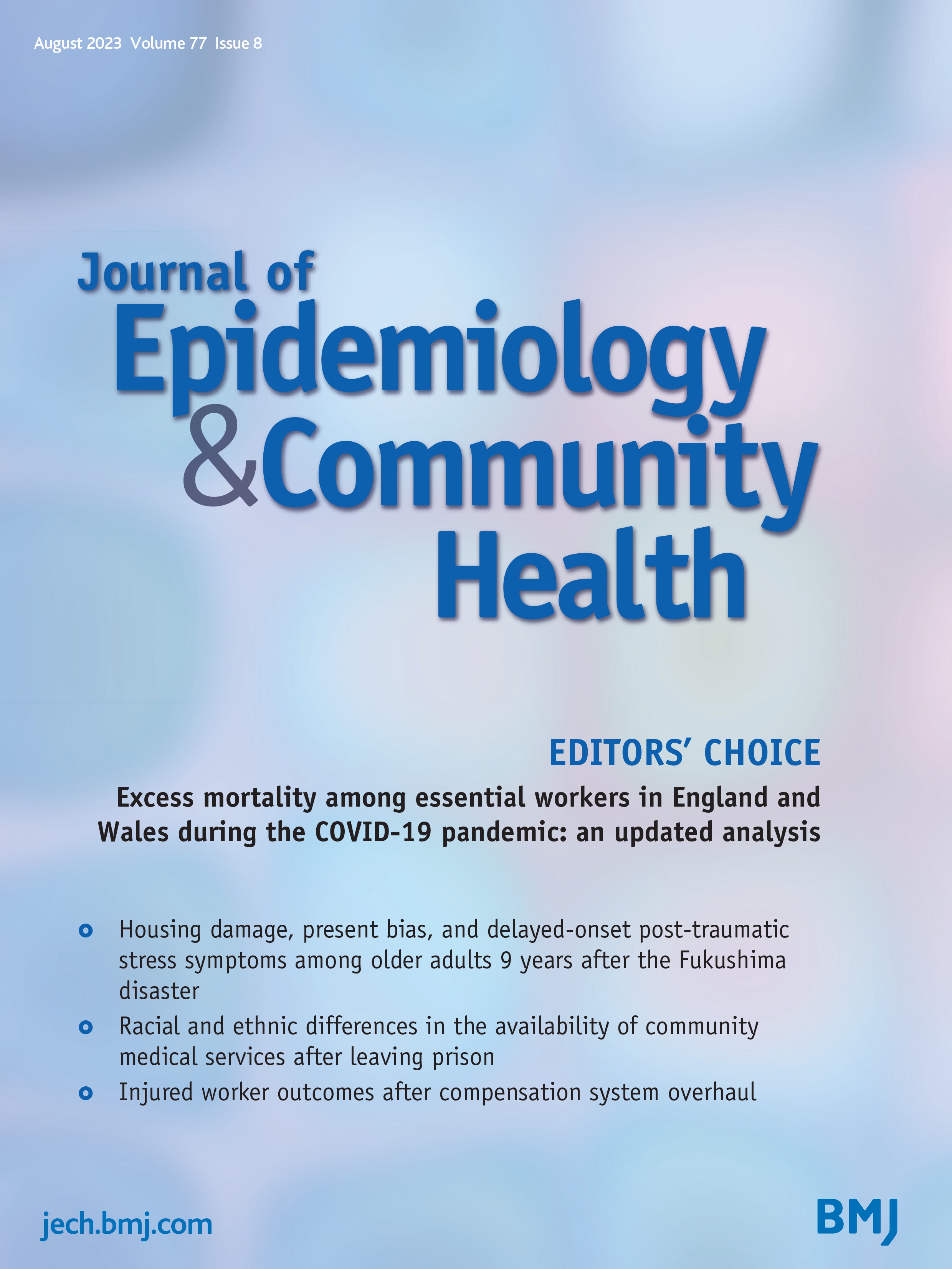 Excess mortality among essential workers in England and Wales during the COVID-19 pandemic: an updated analysis