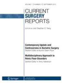 Overview of Surgical Management of Urinary Incontinence