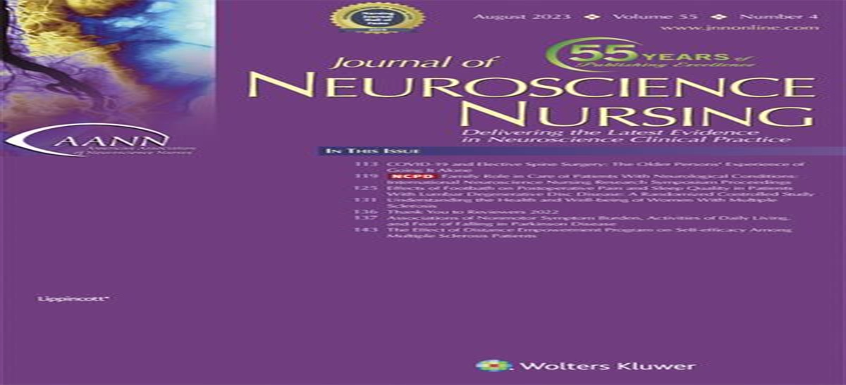 Family Role in Care of Patients With Neurological Conditions: International Neuroscience Nursing Research Symposium Proceedings