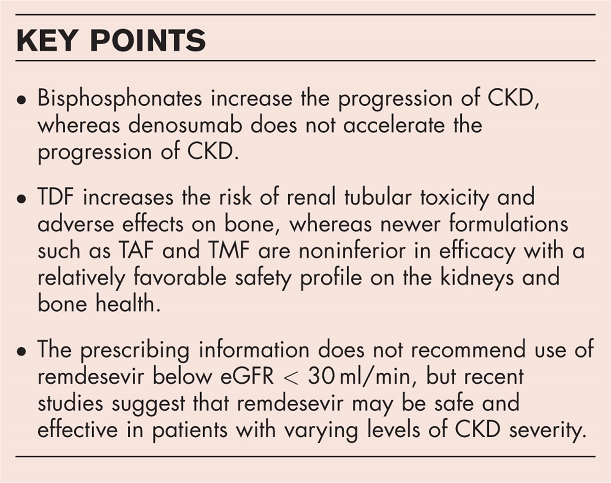 Medication safety in chronic kidney disease