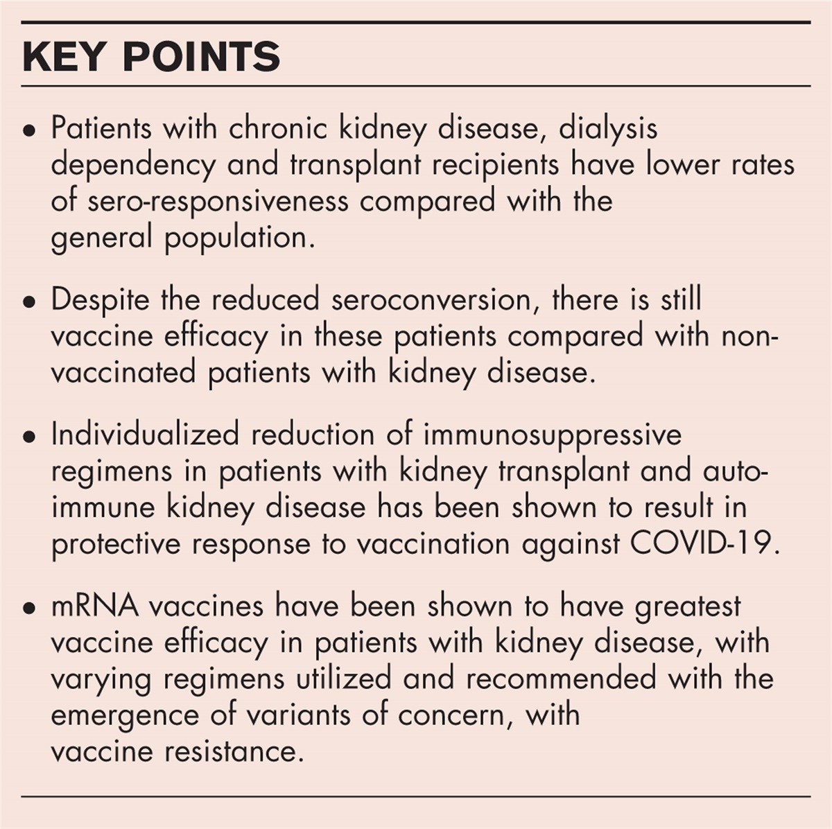 Vaccination in kidney disease: what did we learn from COVID-19 pandemic
