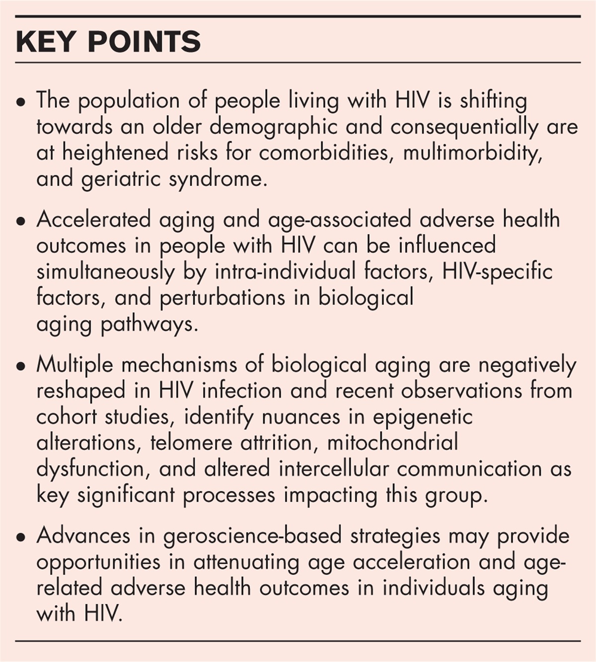 Decrypting biological hallmarks of aging in people with HIV