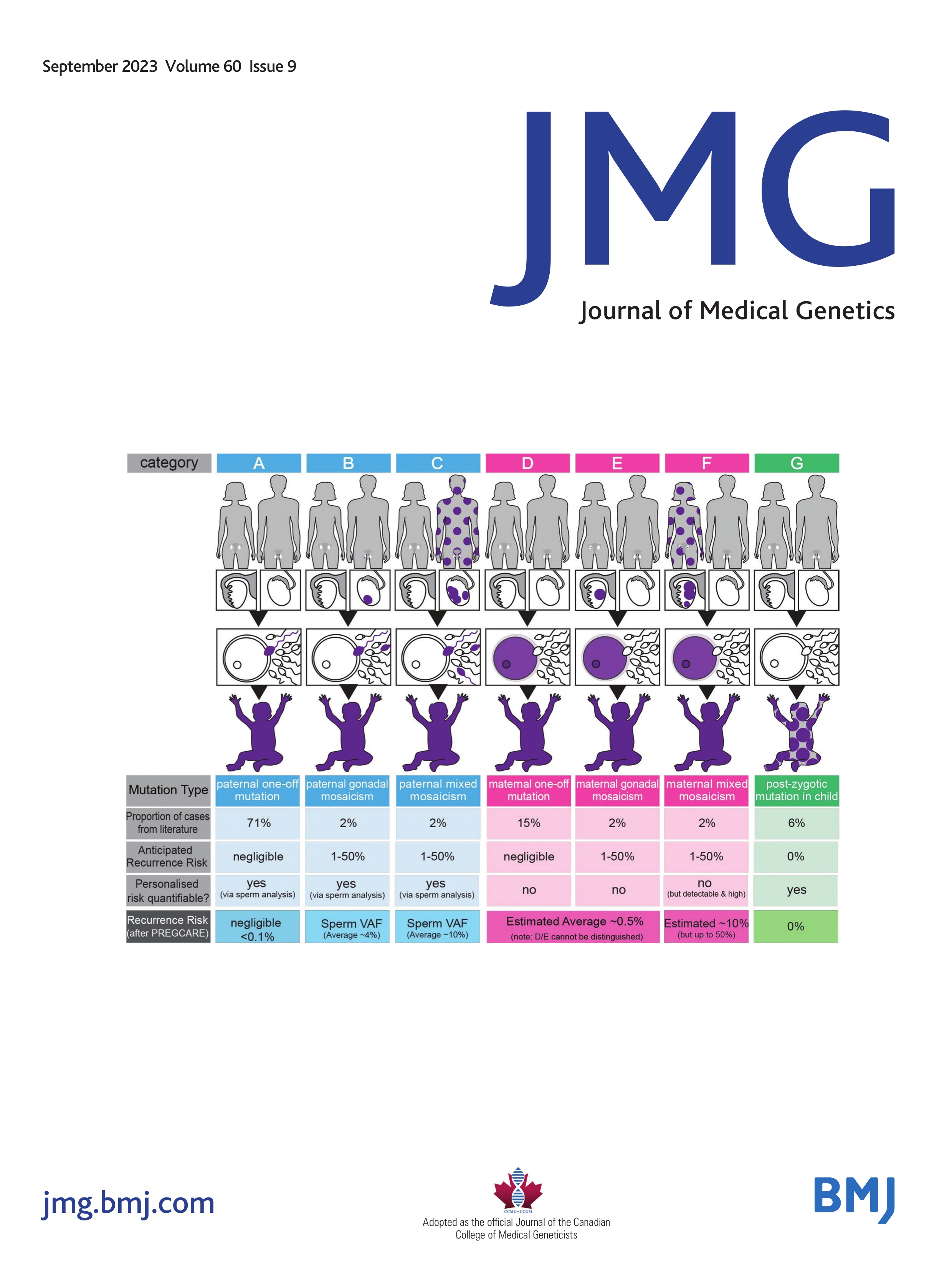 Providing recurrence risk counselling for parents after diagnosis of a serious genetic condition caused by an apparently de novo mutation in their child: a qualitative investigation of the PREGCARE strategy with UK clinical genetics practitioners