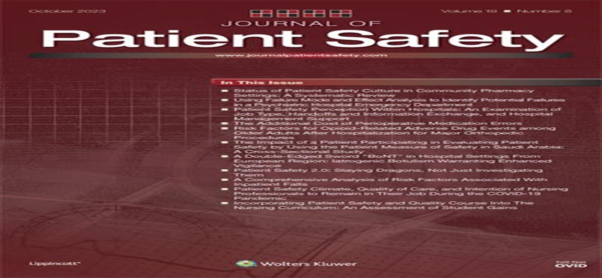 Patient Safety 2.0: Slaying Dragons, Not Just Investigating Them