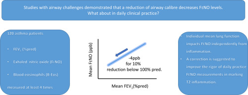The impact of airway obstruction on FENO values in asthma patients