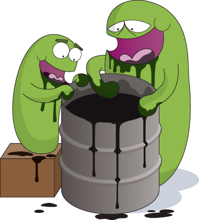 Feasting on hydrocarbons via dendritic biofilms
