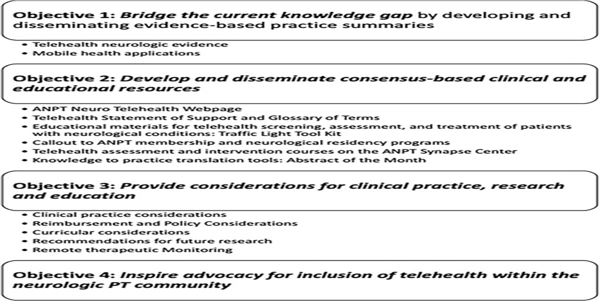 Addressing Opportunities and Barriers in Telehealth Neurologic Physical Therapy: Strategies to Advance Practice