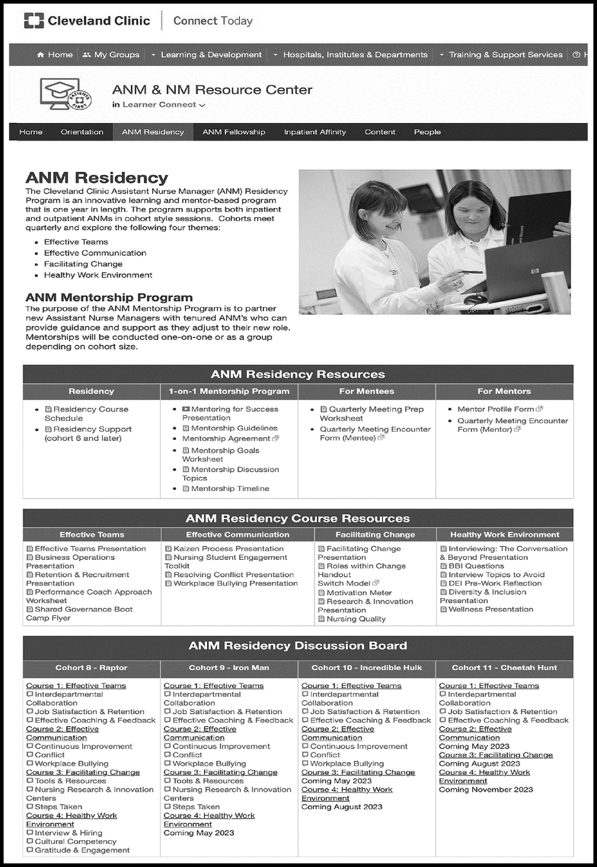 An Innovative Assistant Nurse Manager Residency Program Focused on Participation, Satisfaction, Promotion, and Retention