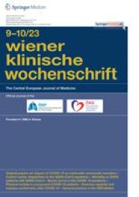Publisher Correction to: “Goodbye to a great clinician, scientist and role model: Winfried Graninger (1956–2023)” and “MUW researcher of the month”