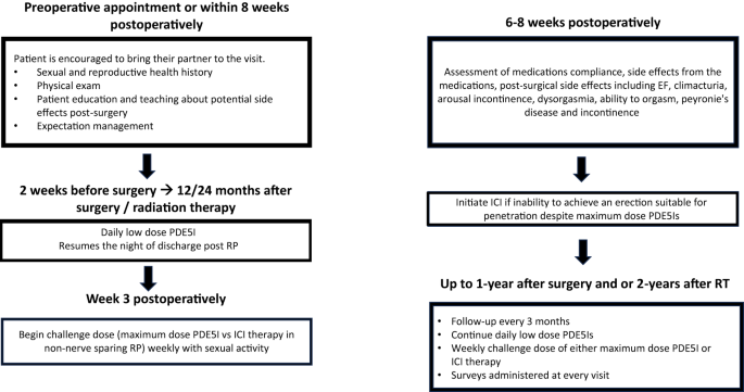 A contemporary review of the treatments and challenges associated with penile rehabilitation after radical prostatectomy including a proposed optimal approach