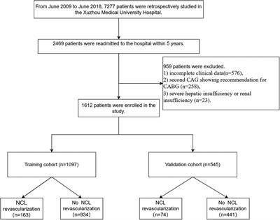 Development and validation of a nomogram to predict the five-year risk of revascularization for non-culprit lesion progression in STEMI patients after primary PCI