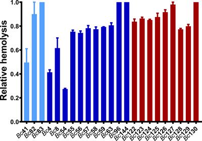 Virulence-related genotypic differences among Bacillus cereus ocular and gastrointestinal isolates and the relationship to endophthalmitis pathogenesis